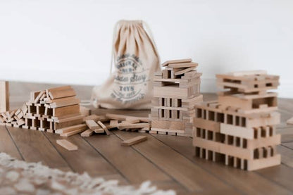Architektoniczne klocki w worku - 100 szt.